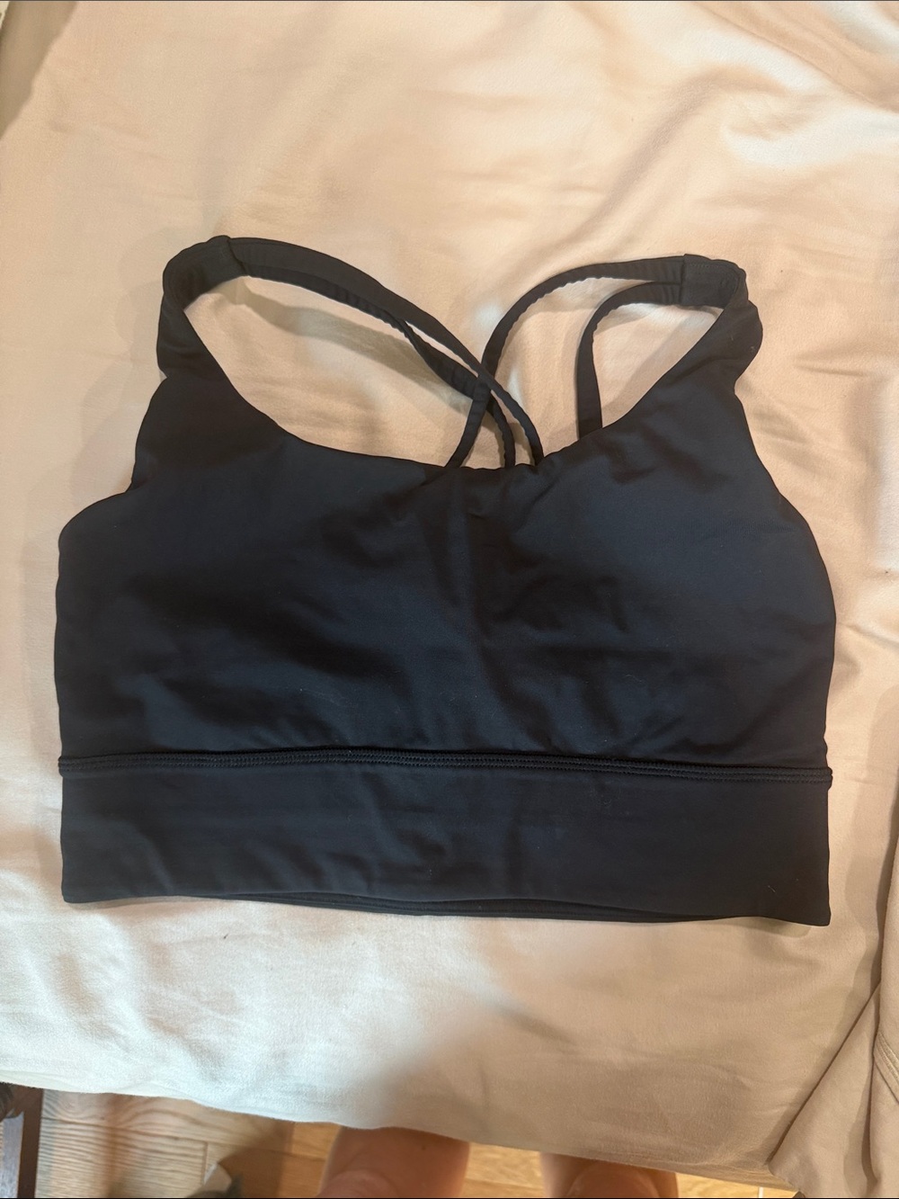 lululemon athletica Black Strappy Low-Impact Sports Bra